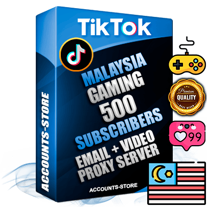 Professional Malaysian PREMIUM TikTok accounts of manual registration and farming for the GAMING niche with high trust history profile photos and videos — fully themed and optimized for GAMING advertising and promotion — 500 niche-related live active subscribers 2018–2022 registration years Verified Email (included) + Cookie JSON for secure import and login to the account + User Agent + high-quality content filling (profile photo banner and videos). Fully ready for targeted campaigns and ad launches from any country. Perfectly holds ads without bans. Ideal for any earning schemes affiliate promotions and marketing projects. Quality unlimited IPv4 proxy server included. Professional Malaysian PREMIUM TikTok accounts of manual registration and farming for the GAMING niche with high trust history profile photos and videos — fully themed and optimized for GAMING advertising and promotion — 500 niche-related live active subscribers 2018–2022 registration years Verified Email (included) + Cookie JSON for secure import and login to the account + User Agent + high-quality content filling (profile photo banner and videos). Fully ready for targeted campaigns and ad launches from any country. Perfectly holds ads without bans. Ideal for any earning schemes affiliate promotions and marketing projects. Quality unlimited IPv4 proxy server included.