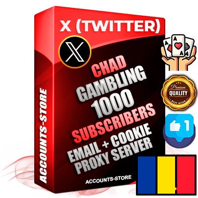 Professional Chadian PREMIUM X (Twitter) accounts of manual registration and farming for the GAMBLING niche with high trust history photos and tweets — fully themed and optimized for GAMBLING advertising and promotion — 1000 niche-related live active followers 2009–2014 registration year Verified Email (Included) + Cookie JSON for secure import and login to the account + User Agent + High-quality filling (Photo Header Posts). Fully ready for targeted campaigns and ad launches from any country. Perfectly hold ads without bans. Ideal for any earning schemes affiliate promotions and marketing projects. Quality unlimited IPv4 proxy server included. Professional Chadian PREMIUM X (Twitter) accounts of manual registration and farming for the GAMBLING niche with high trust history photos and tweets — fully themed and optimized for GAMBLING advertising and promotion — 1000 niche-related live active followers 2009–2014 registration year Verified Email (Included) + Cookie JSON for secure import and login to the account + User Agent + High-quality filling (Photo Header Posts). Fully ready for targeted campaigns and ad launches from any country. Perfectly hold ads without bans. Ideal for any earning schemes affiliate promotions and marketing projects. Quality unlimited IPv4 proxy server included.