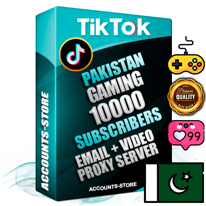 Professional Pakistani PREMIUM TikTok accounts of manual registration and farming for the GAMING niche with high trust history profile photos and videos — fully themed and optimized for GAMING advertising and promotion — 10000 niche-related live active subscribers 2018–2022 registration years Verified Email (included) + Cookie JSON for secure import and login to the account + User Agent + high-quality content filling (profile photo banner and videos). Fully ready for targeted campaigns and ad launches from any country. Perfectly holds ads without bans. Ideal for any earning schemes affiliate promotions and marketing projects. Quality unlimited IPv4 proxy server included. Professional Pakistani PREMIUM TikTok accounts of manual registration and farming for the GAMING niche with high trust history profile photos and videos — fully themed and optimized for GAMING advertising and promotion — 10000 niche-related live active subscribers 2018–2022 registration years Verified Email (included) + Cookie JSON for secure import and login to the account + User Agent + high-quality content filling (profile photo banner and videos). Fully ready for targeted campaigns and ad launches from any country. Perfectly holds ads without bans. Ideal for any earning schemes affiliate promotions and marketing projects. Quality unlimited IPv4 proxy server included.