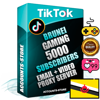 Professional Brunei PREMIUM TikTok accounts of manual registration and farming for the GAMING niche with high trust history profile photos and videos — fully themed and optimized for GAMING advertising and promotion — 5000 niche-related live active subscribers 2018–2022 registration years Verified Email (included) + Cookie JSON for secure import and login to the account + User Agent + high-quality content filling (profile photo banner and videos). Fully ready for targeted campaigns and ad launches from any country. Perfectly holds ads without bans. Ideal for any earning schemes affiliate promotions and marketing projects. Quality unlimited IPv4 proxy server included. Professional Brunei PREMIUM TikTok accounts of manual registration and farming for the GAMING niche with high trust history profile photos and videos — fully themed and optimized for GAMING advertising and promotion — 5000 niche-related live active subscribers 2018–2022 registration years Verified Email (included) + Cookie JSON for secure import and login to the account + User Agent + high-quality content filling (profile photo banner and videos). Fully ready for targeted campaigns and ad launches from any country. Perfectly holds ads without bans. Ideal for any earning schemes affiliate promotions and marketing projects. Quality unlimited IPv4 proxy server included.