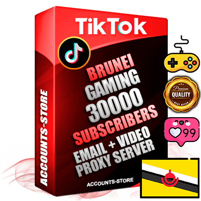 Professional Brunei PREMIUM TikTok accounts of manual registration and farming for the GAMING niche with high trust history profile photos and videos — fully themed and optimized for GAMING advertising and promotion — 30000 niche-related live active subscribers 2018–2022 registration years Verified Email (included) + Cookie JSON for secure import and login to the account + User Agent + high-quality content filling (profile photo banner and videos). Fully ready for targeted campaigns and ad launches from any country. Perfectly holds ads without bans. Ideal for any earning schemes affiliate promotions and marketing projects. Quality unlimited IPv4 proxy server included. Professional Brunei PREMIUM TikTok accounts of manual registration and farming for the GAMING niche with high trust history profile photos and videos — fully themed and optimized for GAMING advertising and promotion — 30000 niche-related live active subscribers 2018–2022 registration years Verified Email (included) + Cookie JSON for secure import and login to the account + User Agent + high-quality content filling (profile photo banner and videos). Fully ready for targeted campaigns and ad launches from any country. Perfectly holds ads without bans. Ideal for any earning schemes affiliate promotions and marketing projects. Quality unlimited IPv4 proxy server included.