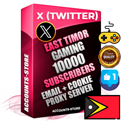 Professional Timorese PREMIUM X (Twitter) accounts of manual registration and farming for the GAMING niche with high trust history photos and tweets — fully themed and optimized for GAMING advertising and promotion — 10000 niche-related live active followers 2009–2014 registration year Verified Email (Included) + Cookie JSON for secure import and login to the account + User Agent + High-quality filling (Photo Header Posts). Fully ready for targeted campaigns and ad launches from any country. Perfectly hold ads without bans. Ideal for any earning schemes affiliate promotions and marketing projects. Quality unlimited IPv4 proxy server included. Professional Timorese PREMIUM X (Twitter) accounts of manual registration and farming for the GAMING niche with high trust history photos and tweets — fully themed and optimized for GAMING advertising and promotion — 10000 niche-related live active followers 2009–2014 registration year Verified Email (Included) + Cookie JSON for secure import and login to the account + User Agent + High-quality filling (Photo Header Posts). Fully ready for targeted campaigns and ad launches from any country. Perfectly hold ads without bans. Ideal for any earning schemes affiliate promotions and marketing projects. Quality unlimited IPv4 proxy server included.