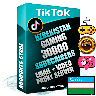 Professional Uzbek PREMIUM TikTok accounts of manual registration and farming for the GAMING niche with high trust history profile photos and videos — fully themed and optimized for GAMING advertising and promotion — 30000 niche-related live active subscribers 2018–2022 registration years Verified Email (included) + Cookie JSON for secure import and login to the account + User Agent + high-quality content filling (profile photo banner and videos). Fully ready for targeted campaigns and ad launches from any country. Perfectly holds ads without bans. Ideal for any earning schemes affiliate promotions and marketing projects. Quality unlimited IPv4 proxy server included. Professional Uzbek PREMIUM TikTok accounts of manual registration and farming for the GAMING niche with high trust history profile photos and videos — fully themed and optimized for GAMING advertising and promotion — 30000 niche-related live active subscribers 2018–2022 registration years Verified Email (included) + Cookie JSON for secure import and login to the account + User Agent + high-quality content filling (profile photo banner and videos). Fully ready for targeted campaigns and ad launches from any country. Perfectly holds ads without bans. Ideal for any earning schemes affiliate promotions and marketing projects. Quality unlimited IPv4 proxy server included.