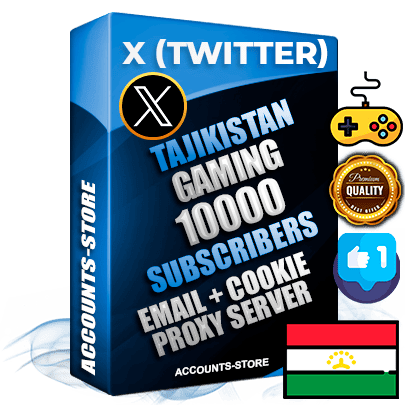 Professional Tajik PREMIUM X (Twitter) accounts of manual registration and farming for the GAMING niche with high trust history photos and tweets — fully themed and optimized for GAMING advertising and promotion — 10000 niche-related live active followers 2009–2014 registration year Verified Email (Included) + Cookie JSON for secure import and login to the account + User Agent + High-quality filling (Photo Header Posts). Fully ready for targeted campaigns and ad launches from any country. Perfectly hold ads without bans. Ideal for any earning schemes affiliate promotions and marketing projects. Quality unlimited IPv4 proxy server included. Professional Tajik PREMIUM X (Twitter) accounts of manual registration and farming for the GAMING niche with high trust history photos and tweets — fully themed and optimized for GAMING advertising and promotion — 10000 niche-related live active followers 2009–2014 registration year Verified Email (Included) + Cookie JSON for secure import and login to the account + User Agent + High-quality filling (Photo Header Posts). Fully ready for targeted campaigns and ad launches from any country. Perfectly hold ads without bans. Ideal for any earning schemes affiliate promotions and marketing projects. Quality unlimited IPv4 proxy server included.