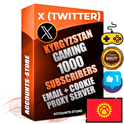 Professional Kyrgyz PREMIUM X (Twitter) accounts of manual registration and farming for the GAMING niche with high trust history photos and tweets — fully themed and optimized for GAMING advertising and promotion — 1000 niche-related live active followers 2009–2014 registration year Verified Email (Included) + Cookie JSON for secure import and login to the account + User Agent + High-quality filling (Photo Header Posts). Fully ready for targeted campaigns and ad launches from any country. Perfectly hold ads without bans. Ideal for any earning schemes affiliate promotions and marketing projects. Quality unlimited IPv4 proxy server included. Professional Kyrgyz PREMIUM X (Twitter) accounts of manual registration and farming for the GAMING niche with high trust history photos and tweets — fully themed and optimized for GAMING advertising and promotion — 1000 niche-related live active followers 2009–2014 registration year Verified Email (Included) + Cookie JSON for secure import and login to the account + User Agent + High-quality filling (Photo Header Posts). Fully ready for targeted campaigns and ad launches from any country. Perfectly hold ads without bans. Ideal for any earning schemes affiliate promotions and marketing projects. Quality unlimited IPv4 proxy server included.