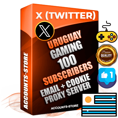 Professional Uruguayan PREMIUM X (Twitter) accounts of manual registration and farming for the GAMING niche with high trust history photos and tweets — fully themed and optimized for GAMING advertising and promotion — 100 niche-related live active followers 2009–2014 registration year Verified Email (Included) + Cookie JSON for secure import and login to the account + User Agent + High-quality filling (Photo Header Posts). Fully ready for targeted campaigns and ad launches from any country. Perfectly hold ads without bans. Ideal for any earning schemes affiliate promotions and marketing projects. Quality unlimited IPv4 proxy server included. Professional Uruguayan PREMIUM X (Twitter) accounts of manual registration and farming for the GAMING niche with high trust history photos and tweets — fully themed and optimized for GAMING advertising and promotion — 100 niche-related live active followers 2009–2014 registration year Verified Email (Included) + Cookie JSON for secure import and login to the account + User Agent + High-quality filling (Photo Header Posts). Fully ready for targeted campaigns and ad launches from any country. Perfectly hold ads without bans. Ideal for any earning schemes affiliate promotions and marketing projects. Quality unlimited IPv4 proxy server included.