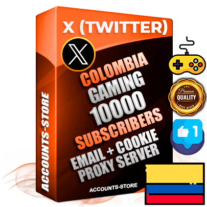 Professional Colombian PREMIUM X (Twitter) accounts of manual registration and farming for the GAMING niche with high trust history photos and tweets — fully themed and optimized for GAMING advertising and promotion — 10000 niche-related live active followers 2009–2014 registration year Verified Email (Included) + Cookie JSON for secure import and login to the account + User Agent + High-quality filling (Photo Header Posts). Fully ready for targeted campaigns and ad launches from any country. Perfectly hold ads without bans. Ideal for any earning schemes affiliate promotions and marketing projects. Quality unlimited IPv4 proxy server included. Professional Colombian PREMIUM X (Twitter) accounts of manual registration and farming for the GAMING niche with high trust history photos and tweets — fully themed and optimized for GAMING advertising and promotion — 10000 niche-related live active followers 2009–2014 registration year Verified Email (Included) + Cookie JSON for secure import and login to the account + User Agent + High-quality filling (Photo Header Posts). Fully ready for targeted campaigns and ad launches from any country. Perfectly hold ads without bans. Ideal for any earning schemes affiliate promotions and marketing projects. Quality unlimited IPv4 proxy server included.