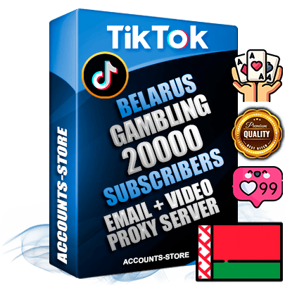 Professional Belarusian PREMIUM TikTok accounts of manual registration and farming for the GAMBLING niche with high trust history profile photos and videos — fully themed and optimized for GAMBLING advertising and promotion — 20000 niche-related live active subscribers 2018–2022 registration years Verified Email (included) + Cookie JSON for secure import and login to the account + User Agent + high-quality content filling (profile photo banner and videos). Fully ready for targeted campaigns and ad launches from any country. Perfectly holds ads without bans. Ideal for any earning schemes affiliate promotions and marketing projects. Quality unlimited IPv4 proxy server included. Professional Belarusian PREMIUM TikTok accounts of manual registration and farming for the GAMBLING niche with high trust history profile photos and videos — fully themed and optimized for GAMBLING advertising and promotion — 20000 niche-related live active subscribers 2018–2022 registration years Verified Email (included) + Cookie JSON for secure import and login to the account + User Agent + high-quality content filling (profile photo banner and videos). Fully ready for targeted campaigns and ad launches from any country. Perfectly holds ads without bans. Ideal for any earning schemes affiliate promotions and marketing projects. Quality unlimited IPv4 proxy server included.