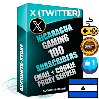 Professional Nicaraguan PREMIUM X (Twitter) accounts of manual registration and farming for the GAMING niche with high trust history photos and tweets — fully themed and optimized for GAMING advertising and promotion — 100 niche-related live active followers 2009–2014 registration year Verified Email (Included) + Cookie JSON for secure import and login to the account + User Agent + High-quality filling (Photo Header Posts). Fully ready for targeted campaigns and ad launches from any country. Perfectly hold ads without bans. Ideal for any earning schemes affiliate promotions and marketing projects. Quality unlimited IPv4 proxy server included. Professional Nicaraguan PREMIUM X (Twitter) accounts of manual registration and farming for the GAMING niche with high trust history photos and tweets — fully themed and optimized for GAMING advertising and promotion — 100 niche-related live active followers 2009–2014 registration year Verified Email (Included) + Cookie JSON for secure import and login to the account + User Agent + High-quality filling (Photo Header Posts). Fully ready for targeted campaigns and ad launches from any country. Perfectly hold ads without bans. Ideal for any earning schemes affiliate promotions and marketing projects. Quality unlimited IPv4 proxy server included.
