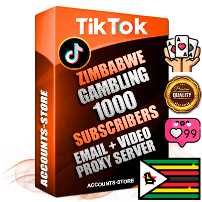 Professional Zimbabwean PREMIUM TikTok accounts of manual registration and farming for the GAMBLING niche with high trust history profile photos and videos — fully themed and optimized for GAMBLING advertising and promotion — 1000 niche-related live active subscribers 2018–2022 registration years Verified Email (included) + Cookie JSON for secure import and login to the account + User Agent + high-quality content filling (profile photo banner and videos). Fully ready for targeted campaigns and ad launches from any country. Perfectly holds ads without bans. Ideal for any earning schemes affiliate promotions and marketing projects. Quality unlimited IPv4 proxy server included. Professional Zimbabwean PREMIUM TikTok accounts of manual registration and farming for the GAMBLING niche with high trust history profile photos and videos — fully themed and optimized for GAMBLING advertising and promotion — 1000 niche-related live active subscribers 2018–2022 registration years Verified Email (included) + Cookie JSON for secure import and login to the account + User Agent + high-quality content filling (profile photo banner and videos). Fully ready for targeted campaigns and ad launches from any country. Perfectly holds ads without bans. Ideal for any earning schemes affiliate promotions and marketing projects. Quality unlimited IPv4 proxy server included.