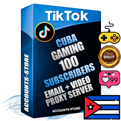 Professional Cuban PREMIUM TikTok accounts of manual registration and farming for the GAMING niche with high trust history profile photos and videos — fully themed and optimized for GAMING advertising and promotion — 100 niche-related live active subscribers 2018–2022 registration years Verified Email (included) + Cookie JSON for secure import and login to the account + User Agent + high-quality content filling (profile photo banner and videos). Fully ready for targeted campaigns and ad launches from any country. Perfectly holds ads without bans. Ideal for any earning schemes affiliate promotions and marketing projects. Quality unlimited IPv4 proxy server included.