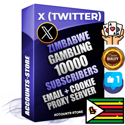 Professional Zimbabwean PREMIUM X (Twitter) accounts of manual registration and farming for the GAMBLING niche with high trust history photos and tweets — fully themed and optimized for GAMBLING advertising and promotion — 10000 niche-related live active followers 2009–2014 registration year Verified Email (Included) + Cookie JSON for secure import and login to the account + User Agent + High-quality filling (Photo Header Posts). Fully ready for targeted campaigns and ad launches from any country. Perfectly hold ads without bans. Ideal for any earning schemes affiliate promotions and marketing projects. Quality unlimited IPv4 proxy server included. Professional Zimbabwean PREMIUM X (Twitter) accounts of manual registration and farming for the GAMBLING niche with high trust history photos and tweets — fully themed and optimized for GAMBLING advertising and promotion — 10000 niche-related live active followers 2009–2014 registration year Verified Email (Included) + Cookie JSON for secure import and login to the account + User Agent + High-quality filling (Photo Header Posts). Fully ready for targeted campaigns and ad launches from any country. Perfectly hold ads without bans. Ideal for any earning schemes affiliate promotions and marketing projects. Quality unlimited IPv4 proxy server included.