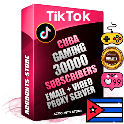 Professional Cuban PREMIUM TikTok accounts of manual registration and farming for the GAMING niche with high trust history profile photos and videos — fully themed and optimized for GAMING advertising and promotion — 30000 niche-related live active subscribers 2018–2022 registration years Verified Email (included) + Cookie JSON for secure import and login to the account + User Agent + high-quality content filling (profile photo banner and videos). Fully ready for targeted campaigns and ad launches from any country. Perfectly holds ads without bans. Ideal for any earning schemes affiliate promotions and marketing projects. Quality unlimited IPv4 proxy server included. Professional Cuban PREMIUM TikTok accounts of manual registration and farming for the GAMING niche with high trust history profile photos and videos — fully themed and optimized for GAMING advertising and promotion — 30000 niche-related live active subscribers 2018–2022 registration years Verified Email (included) + Cookie JSON for secure import and login to the account + User Agent + high-quality content filling (profile photo banner and videos). Fully ready for targeted campaigns and ad launches from any country. Perfectly holds ads without bans. Ideal for any earning schemes affiliate promotions and marketing projects. Quality unlimited IPv4 proxy server included.