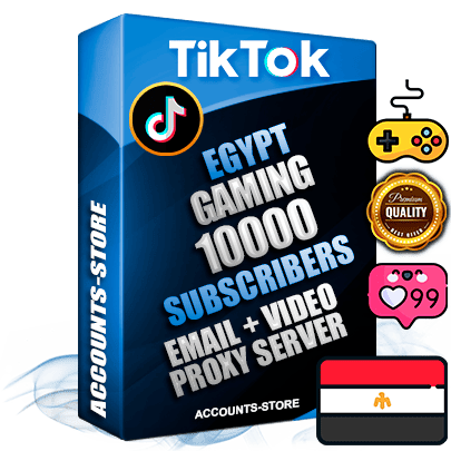Professional Egyptian PREMIUM TikTok accounts of manual registration and farming for the GAMING niche with high trust history profile photos and videos — fully themed and optimized for GAMING advertising and promotion — 10000 niche-related live active subscribers 2018–2022 registration years Verified Email (included) + Cookie JSON for secure import and login to the account + User Agent + high-quality content filling (profile photo banner and videos). Fully ready for targeted campaigns and ad launches from any country. Perfectly holds ads without bans. Ideal for any earning schemes affiliate promotions and marketing projects. Quality unlimited IPv4 proxy server included. Professional Egyptian PREMIUM TikTok accounts of manual registration and farming for the GAMING niche with high trust history profile photos and videos — fully themed and optimized for GAMING advertising and promotion — 10000 niche-related live active subscribers 2018–2022 registration years Verified Email (included) + Cookie JSON for secure import and login to the account + User Agent + high-quality content filling (profile photo banner and videos). Fully ready for targeted campaigns and ad launches from any country. Perfectly holds ads without bans. Ideal for any earning schemes affiliate promotions and marketing projects. Quality unlimited IPv4 proxy server included.