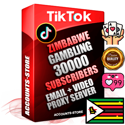Professional Zimbabwean PREMIUM TikTok accounts of manual registration and farming for the GAMBLING niche with high trust history profile photos and videos — fully themed and optimized for GAMBLING advertising and promotion — 30000 niche-related live active subscribers 2018–2022 registration years Verified Email (included) + Cookie JSON for secure import and login to the account + User Agent + high-quality content filling (profile photo banner and videos). Fully ready for targeted campaigns and ad launches from any country. Perfectly holds ads without bans. Ideal for any earning schemes affiliate promotions and marketing projects. Quality unlimited IPv4 proxy server included. Professional Zimbabwean PREMIUM TikTok accounts of manual registration and farming for the GAMBLING niche with high trust history profile photos and videos — fully themed and optimized for GAMBLING advertising and promotion — 30000 niche-related live active subscribers 2018–2022 registration years Verified Email (included) + Cookie JSON for secure import and login to the account + User Agent + high-quality content filling (profile photo banner and videos). Fully ready for targeted campaigns and ad launches from any country. Perfectly holds ads without bans. Ideal for any earning schemes affiliate promotions and marketing projects. Quality unlimited IPv4 proxy server included.