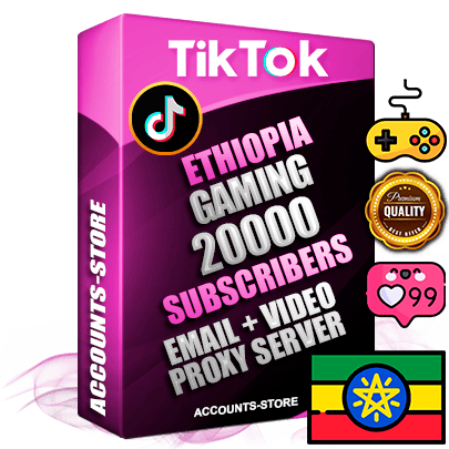Professional Ethiopian PREMIUM TikTok accounts of manual registration and farming for the GAMING niche with high trust history profile photos and videos — fully themed and optimized for GAMING advertising and promotion — 20000 niche-related live active subscribers 2018–2022 registration years Verified Email (included) + Cookie JSON for secure import and login to the account + User Agent + high-quality content filling (profile photo banner and videos). Fully ready for targeted campaigns and ad launches from any country. Perfectly holds ads without bans. Ideal for any earning schemes affiliate promotions and marketing projects. Quality unlimited IPv4 proxy server included. Professional Ethiopian PREMIUM TikTok accounts of manual registration and farming for the GAMING niche with high trust history profile photos and videos — fully themed and optimized for GAMING advertising and promotion — 20000 niche-related live active subscribers 2018–2022 registration years Verified Email (included) + Cookie JSON for secure import and login to the account + User Agent + high-quality content filling (profile photo banner and videos). Fully ready for targeted campaigns and ad launches from any country. Perfectly holds ads without bans. Ideal for any earning schemes affiliate promotions and marketing projects. Quality unlimited IPv4 proxy server included.