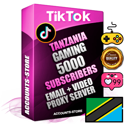Professional Tanzanian PREMIUM TikTok accounts of manual registration and farming for the GAMING niche with high trust history profile photos and videos — fully themed and optimized for GAMING advertising and promotion — 5000 niche-related live active subscribers 2018–2022 registration years Verified Email (included) + Cookie JSON for secure import and login to the account + User Agent + high-quality content filling (profile photo banner and videos). Fully ready for targeted campaigns and ad launches from any country. Perfectly holds ads without bans. Ideal for any earning schemes affiliate promotions and marketing projects. Quality unlimited IPv4 proxy server included. Professional Tanzanian PREMIUM TikTok accounts of manual registration and farming for the GAMING niche with high trust history profile photos and videos — fully themed and optimized for GAMING advertising and promotion — 5000 niche-related live active subscribers 2018–2022 registration years Verified Email (included) + Cookie JSON for secure import and login to the account + User Agent + high-quality content filling (profile photo banner and videos). Fully ready for targeted campaigns and ad launches from any country. Perfectly holds ads without bans. Ideal for any earning schemes affiliate promotions and marketing projects. Quality unlimited IPv4 proxy server included.