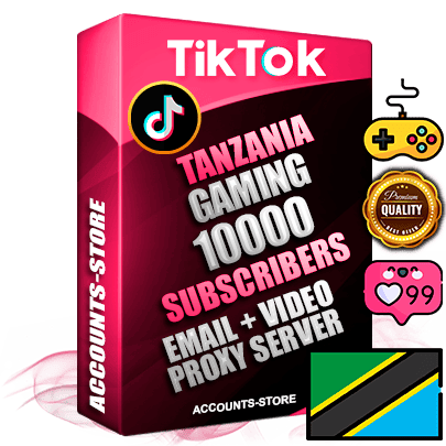 Professional Tanzanian PREMIUM TikTok accounts of manual registration and farming for the GAMING niche with high trust history profile photos and videos — fully themed and optimized for GAMING advertising and promotion — 10000 niche-related live active subscribers 2018–2022 registration years Verified Email (included) + Cookie JSON for secure import and login to the account + User Agent + high-quality content filling (profile photo banner and videos). Fully ready for targeted campaigns and ad launches from any country. Perfectly holds ads without bans. Ideal for any earning schemes affiliate promotions and marketing projects. Quality unlimited IPv4 proxy server included. Professional Tanzanian PREMIUM TikTok accounts of manual registration and farming for the GAMING niche with high trust history profile photos and videos — fully themed and optimized for GAMING advertising and promotion — 10000 niche-related live active subscribers 2018–2022 registration years Verified Email (included) + Cookie JSON for secure import and login to the account + User Agent + high-quality content filling (profile photo banner and videos). Fully ready for targeted campaigns and ad launches from any country. Perfectly holds ads without bans. Ideal for any earning schemes affiliate promotions and marketing projects. Quality unlimited IPv4 proxy server included.