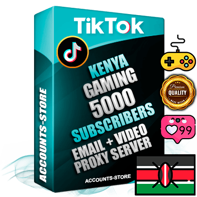 Professional Kenyan PREMIUM TikTok accounts of manual registration and farming for the GAMING niche with high trust history profile photos and videos — fully themed and optimized for GAMING advertising and promotion — 5000 niche-related live active subscribers 2018–2022 registration years Verified Email (included) + Cookie JSON for secure import and login to the account + User Agent + high-quality content filling (profile photo banner and videos). Fully ready for targeted campaigns and ad launches from any country. Perfectly holds ads without bans. Ideal for any earning schemes affiliate promotions and marketing projects. Quality unlimited IPv4 proxy server included. Professional Kenyan PREMIUM TikTok accounts of manual registration and farming for the GAMING niche with high trust history profile photos and videos — fully themed and optimized for GAMING advertising and promotion — 5000 niche-related live active subscribers 2018–2022 registration years Verified Email (included) + Cookie JSON for secure import and login to the account + User Agent + high-quality content filling (profile photo banner and videos). Fully ready for targeted campaigns and ad launches from any country. Perfectly holds ads without bans. Ideal for any earning schemes affiliate promotions and marketing projects. Quality unlimited IPv4 proxy server included.