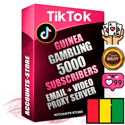 Professional Guinean PREMIUM TikTok accounts of manual registration and farming for the GAMBLING niche with high trust history profile photos and videos — fully themed and optimized for GAMBLING advertising and promotion — 5000 niche-related live active subscribers 2018–2022 registration years Verified Email (included) + Cookie JSON for secure import and login to the account + User Agent + high-quality content filling (profile photo banner and videos). Fully ready for targeted campaigns and ad launches from any country. Perfectly holds ads without bans. Ideal for any earning schemes affiliate promotions and marketing projects. Quality unlimited IPv4 proxy server included. Professional Guinean PREMIUM TikTok accounts of manual registration and farming for the GAMBLING niche with high trust history profile photos and videos — fully themed and optimized for GAMBLING advertising and promotion — 5000 niche-related live active subscribers 2018–2022 registration years Verified Email (included) + Cookie JSON for secure import and login to the account + User Agent + high-quality content filling (profile photo banner and videos). Fully ready for targeted campaigns and ad launches from any country. Perfectly holds ads without bans. Ideal for any earning schemes affiliate promotions and marketing projects. Quality unlimited IPv4 proxy server included.