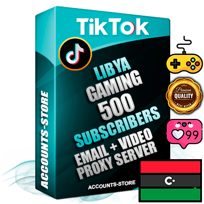 Professional Libyan PREMIUM TikTok accounts of manual registration and farming for the GAMING niche with high trust history profile photos and videos — fully themed and optimized for GAMING advertising and promotion — 500 niche-related live active subscribers 2018–2022 registration years Verified Email (included) + Cookie JSON for secure import and login to the account + User Agent + high-quality content filling (profile photo banner and videos). Fully ready for targeted campaigns and ad launches from any country. Perfectly holds ads without bans. Ideal for any earning schemes affiliate promotions and marketing projects. Quality unlimited IPv4 proxy server included.