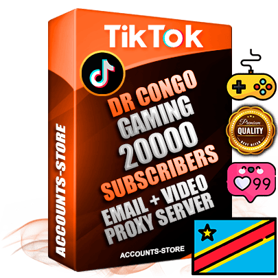 Professional DR Congo PREMIUM TikTok accounts of manual registration and farming for the GAMING niche with high trust history profile photos and videos — fully themed and optimized for GAMING advertising and promotion — 20000 niche-related live active subscribers 2018–2022 registration years Verified Email (included) + Cookie JSON for secure import and login to the account + User Agent + high-quality content filling (profile photo banner and videos). Fully ready for targeted campaigns and ad launches from any country. Perfectly holds ads without bans. Ideal for any earning schemes affiliate promotions and marketing projects. Quality unlimited IPv4 proxy server included. Professional DR Congo PREMIUM TikTok accounts of manual registration and farming for the GAMING niche with high trust history profile photos and videos — fully themed and optimized for GAMING advertising and promotion — 20000 niche-related live active subscribers 2018–2022 registration years Verified Email (included) + Cookie JSON for secure import and login to the account + User Agent + high-quality content filling (profile photo banner and videos). Fully ready for targeted campaigns and ad launches from any country. Perfectly holds ads without bans. Ideal for any earning schemes affiliate promotions and marketing projects. Quality unlimited IPv4 proxy server included.