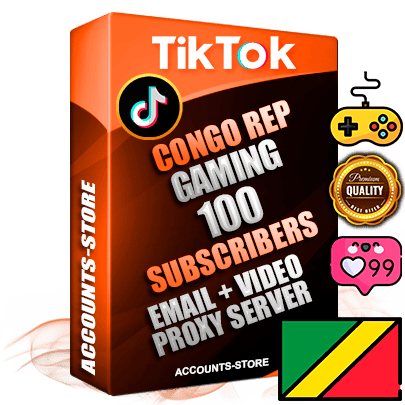 Professional Congo Rep PREMIUM TikTok accounts of manual registration and farming for the GAMING niche with high trust history profile photos and videos — fully themed and optimized for GAMING advertising and promotion — 100 niche-related live active subscribers 2018–2022 registration years Verified Email (included) + Cookie JSON for secure import and login to the account + User Agent + high-quality content filling (profile photo banner and videos). Fully ready for targeted campaigns and ad launches from any country. Perfectly holds ads without bans. Ideal for any earning schemes affiliate promotions and marketing projects. Quality unlimited IPv4 proxy server included. Professional Congo Rep PREMIUM TikTok accounts of manual registration and farming for the GAMING niche with high trust history profile photos and videos — fully themed and optimized for GAMING advertising and promotion — 100 niche-related live active subscribers 2018–2022 registration years Verified Email (included) + Cookie JSON for secure import and login to the account + User Agent + high-quality content filling (profile photo banner and videos). Fully ready for targeted campaigns and ad launches from any country. Perfectly holds ads without bans. Ideal for any earning schemes affiliate promotions and marketing projects. Quality unlimited IPv4 proxy server included.