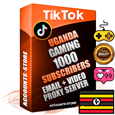 Professional Ugandan PREMIUM TikTok accounts of manual registration and farming for the GAMING niche with high trust history profile photos and videos — fully themed and optimized for GAMING advertising and promotion — 1000 niche-related live active subscribers 2018–2022 registration years Verified Email (included) + Cookie JSON for secure import and login to the account + User Agent + high-quality content filling (profile photo banner and videos). Fully ready for targeted campaigns and ad launches from any country. Perfectly holds ads without bans. Ideal for any earning schemes affiliate promotions and marketing projects. Quality unlimited IPv4 proxy server included. Professional Ugandan PREMIUM TikTok accounts of manual registration and farming for the GAMING niche with high trust history profile photos and videos — fully themed and optimized for GAMING advertising and promotion — 1000 niche-related live active subscribers 2018–2022 registration years Verified Email (included) + Cookie JSON for secure import and login to the account + User Agent + high-quality content filling (profile photo banner and videos). Fully ready for targeted campaigns and ad launches from any country. Perfectly holds ads without bans. Ideal for any earning schemes affiliate promotions and marketing projects. Quality unlimited IPv4 proxy server included.