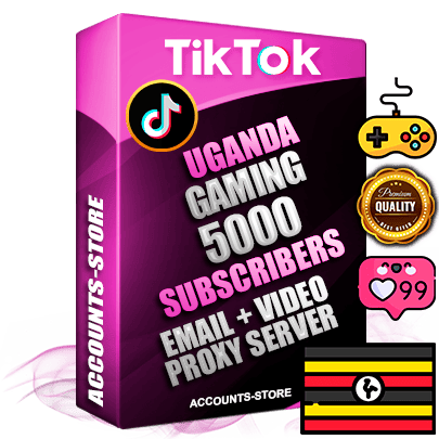 Professional Ugandan PREMIUM TikTok accounts of manual registration and farming for the GAMING niche with high trust history profile photos and videos — fully themed and optimized for GAMING advertising and promotion — 5000 niche-related live active subscribers 2018–2022 registration years Verified Email (included) + Cookie JSON for secure import and login to the account + User Agent + high-quality content filling (profile photo banner and videos). Fully ready for targeted campaigns and ad launches from any country. Perfectly holds ads without bans. Ideal for any earning schemes affiliate promotions and marketing projects. Quality unlimited IPv4 proxy server included. Professional Ugandan PREMIUM TikTok accounts of manual registration and farming for the GAMING niche with high trust history profile photos and videos — fully themed and optimized for GAMING advertising and promotion — 5000 niche-related live active subscribers 2018–2022 registration years Verified Email (included) + Cookie JSON for secure import and login to the account + User Agent + high-quality content filling (profile photo banner and videos). Fully ready for targeted campaigns and ad launches from any country. Perfectly holds ads without bans. Ideal for any earning schemes affiliate promotions and marketing projects. Quality unlimited IPv4 proxy server included.