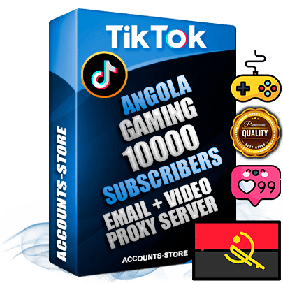 Professional Angolan PREMIUM TikTok accounts of manual registration and farming for the GAMING niche with high trust history profile photos and videos — fully themed and optimized for GAMING advertising and promotion — 10000 niche-related live active subscribers 2018–2022 registration years Verified Email (included) + Cookie JSON for secure import and login to the account + User Agent + high-quality content filling (profile photo banner and videos). Fully ready for targeted campaigns and ad launches from any country. Perfectly holds ads without bans. Ideal for any earning schemes affiliate promotions and marketing projects. Quality unlimited IPv4 proxy server included. Professional Angolan PREMIUM TikTok accounts of manual registration and farming for the GAMING niche with high trust history profile photos and videos — fully themed and optimized for GAMING advertising and promotion — 10000 niche-related live active subscribers 2018–2022 registration years Verified Email (included) + Cookie JSON for secure import and login to the account + User Agent + high-quality content filling (profile photo banner and videos). Fully ready for targeted campaigns and ad launches from any country. Perfectly holds ads without bans. Ideal for any earning schemes affiliate promotions and marketing projects. Quality unlimited IPv4 proxy server included.