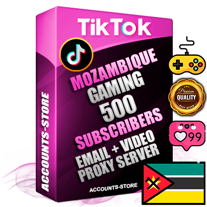 Professional Mozambican PREMIUM TikTok accounts of manual registration and farming for the GAMING niche with high trust history profile photos and videos — fully themed and optimized for GAMING advertising and promotion — 500 niche-related live active subscribers 2018–2022 registration years Verified Email (included) + Cookie JSON for secure import and login to the account + User Agent + high-quality content filling (profile photo banner and videos). Fully ready for targeted campaigns and ad launches from any country. Perfectly holds ads without bans. Ideal for any earning schemes affiliate promotions and marketing projects. Quality unlimited IPv4 proxy server included. Professional Mozambican PREMIUM TikTok accounts of manual registration and farming for the GAMING niche with high trust history profile photos and videos — fully themed and optimized for GAMING advertising and promotion — 500 niche-related live active subscribers 2018–2022 registration years Verified Email (included) + Cookie JSON for secure import and login to the account + User Agent + high-quality content filling (profile photo banner and videos). Fully ready for targeted campaigns and ad launches from any country. Perfectly holds ads without bans. Ideal for any earning schemes affiliate promotions and marketing projects. Quality unlimited IPv4 proxy server included.
