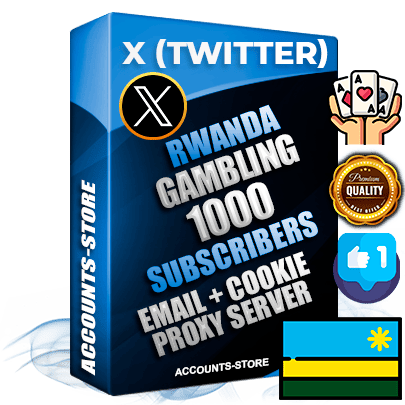 Professional Rwandan PREMIUM X (Twitter) accounts of manual registration and farming for the GAMBLING niche with high trust history photos and tweets — fully themed and optimized for GAMBLING advertising and promotion — 1000 niche-related live active followers 2009–2014 registration year Verified Email (Included) + Cookie JSON for secure import and login to the account + User Agent + High-quality filling (Photo Header Posts). Fully ready for targeted campaigns and ad launches from any country. Perfectly hold ads without bans. Ideal for any earning schemes affiliate promotions and marketing projects. Quality unlimited IPv4 proxy server included. Professional Rwandan PREMIUM X (Twitter) accounts of manual registration and farming for the GAMBLING niche with high trust history photos and tweets — fully themed and optimized for GAMBLING advertising and promotion — 1000 niche-related live active followers 2009–2014 registration year Verified Email (Included) + Cookie JSON for secure import and login to the account + User Agent + High-quality filling (Photo Header Posts). Fully ready for targeted campaigns and ad launches from any country. Perfectly hold ads without bans. Ideal for any earning schemes affiliate promotions and marketing projects. Quality unlimited IPv4 proxy server included.