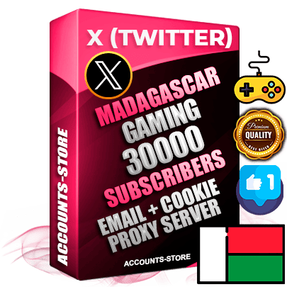 Professional Madagascar PREMIUM X (Twitter) accounts of manual registration and farming for the GAMING niche with high trust history photos and tweets — fully themed and optimized for GAMING advertising and promotion — 30000 niche-related live active followers 2009–2014 registration year Verified Email (Included) + Cookie JSON for secure import and login to the account + User Agent + High-quality filling (Photo Header Posts). Fully ready for targeted campaigns and ad launches from any country. Perfectly hold ads without bans. Ideal for any earning schemes affiliate promotions and marketing projects. Quality unlimited IPv4 proxy server included. Professional Madagascar PREMIUM X (Twitter) accounts of manual registration and farming for the GAMING niche with high trust history photos and tweets — fully themed and optimized for GAMING advertising and promotion — 30000 niche-related live active followers 2009–2014 registration year Verified Email (Included) + Cookie JSON for secure import and login to the account + User Agent + High-quality filling (Photo Header Posts). Fully ready for targeted campaigns and ad launches from any country. Perfectly hold ads without bans. Ideal for any earning schemes affiliate promotions and marketing projects. Quality unlimited IPv4 proxy server included.