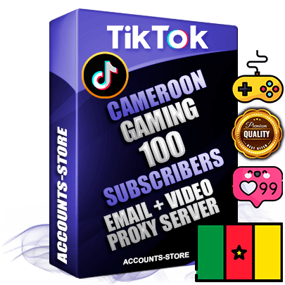 Professional Cameroonian PREMIUM TikTok accounts of manual registration and farming for the GAMING niche with high trust history profile photos and videos — fully themed and optimized for GAMING advertising and promotion — 100 niche-related live active subscribers 2018–2022 registration years Verified Email (included) + Cookie JSON for secure import and login to the account + User Agent + high-quality content filling (profile photo banner and videos). Fully ready for targeted campaigns and ad launches from any country. Perfectly holds ads without bans. Ideal for any earning schemes affiliate promotions and marketing projects. Quality unlimited IPv4 proxy server included.