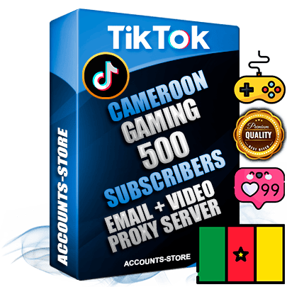 Professional Cameroonian PREMIUM TikTok accounts of manual registration and farming for the GAMING niche with high trust history profile photos and videos — fully themed and optimized for GAMING advertising and promotion — 500 niche-related live active subscribers 2018–2022 registration years Verified Email (included) + Cookie JSON for secure import and login to the account + User Agent + high-quality content filling (profile photo banner and videos). Fully ready for targeted campaigns and ad launches from any country. Perfectly holds ads without bans. Ideal for any earning schemes affiliate promotions and marketing projects. Quality unlimited IPv4 proxy server included. Professional Cameroonian PREMIUM TikTok accounts of manual registration and farming for the GAMING niche with high trust history profile photos and videos — fully themed and optimized for GAMING advertising and promotion — 500 niche-related live active subscribers 2018–2022 registration years Verified Email (included) + Cookie JSON for secure import and login to the account + User Agent + high-quality content filling (profile photo banner and videos). Fully ready for targeted campaigns and ad launches from any country. Perfectly holds ads without bans. Ideal for any earning schemes affiliate promotions and marketing projects. Quality unlimited IPv4 proxy server included.
