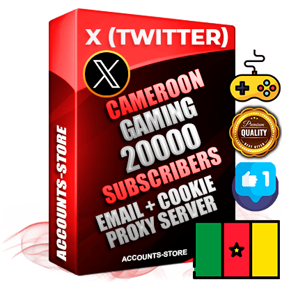 Professional Cameroonian PREMIUM X (Twitter) accounts of manual registration and farming for the GAMING niche with high trust history photos and tweets — fully themed and optimized for GAMING advertising and promotion — 20000 niche-related live active followers 2009–2014 registration year Verified Email (Included) + Cookie JSON for secure import and login to the account + User Agent + High-quality filling (Photo Header Posts). Fully ready for targeted campaigns and ad launches from any country. Perfectly hold ads without bans. Ideal for any earning schemes affiliate promotions and marketing projects. Quality unlimited IPv4 proxy server included. Professional Cameroonian PREMIUM X (Twitter) accounts of manual registration and farming for the GAMING niche with high trust history photos and tweets — fully themed and optimized for GAMING advertising and promotion — 20000 niche-related live active followers 2009–2014 registration year Verified Email (Included) + Cookie JSON for secure import and login to the account + User Agent + High-quality filling (Photo Header Posts). Fully ready for targeted campaigns and ad launches from any country. Perfectly hold ads without bans. Ideal for any earning schemes affiliate promotions and marketing projects. Quality unlimited IPv4 proxy server included.