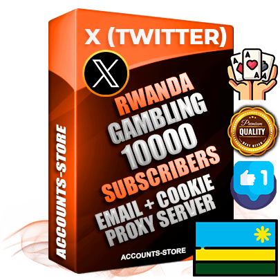 Professional Rwandan PREMIUM X (Twitter) accounts of manual registration and farming for the GAMBLING niche with high trust history photos and tweets — fully themed and optimized for GAMBLING advertising and promotion — 10000 niche-related live active followers 2009–2014 registration year Verified Email (Included) + Cookie JSON for secure import and login to the account + User Agent + High-quality filling (Photo Header Posts). Fully ready for targeted campaigns and ad launches from any country. Perfectly hold ads without bans. Ideal for any earning schemes affiliate promotions and marketing projects. Quality unlimited IPv4 proxy server included. Professional Rwandan PREMIUM X (Twitter) accounts of manual registration and farming for the GAMBLING niche with high trust history photos and tweets — fully themed and optimized for GAMBLING advertising and promotion — 10000 niche-related live active followers 2009–2014 registration year Verified Email (Included) + Cookie JSON for secure import and login to the account + User Agent + High-quality filling (Photo Header Posts). Fully ready for targeted campaigns and ad launches from any country. Perfectly hold ads without bans. Ideal for any earning schemes affiliate promotions and marketing projects. Quality unlimited IPv4 proxy server included.