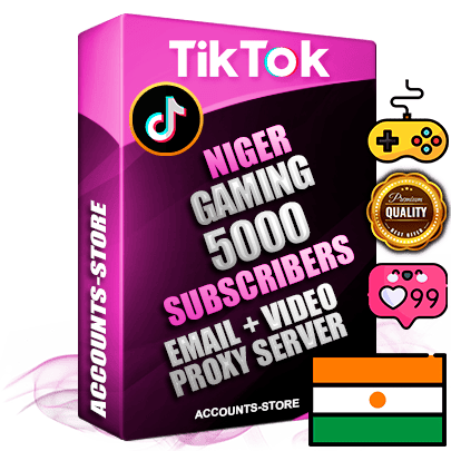 Professional Nigerien PREMIUM TikTok accounts of manual registration and farming for the GAMING niche with high trust history profile photos and videos — fully themed and optimized for GAMING advertising and promotion — 5000 niche-related live active subscribers 2018–2022 registration years Verified Email (included) + Cookie JSON for secure import and login to the account + User Agent + high-quality content filling (profile photo banner and videos). Fully ready for targeted campaigns and ad launches from any country. Perfectly holds ads without bans. Ideal for any earning schemes affiliate promotions and marketing projects. Quality unlimited IPv4 proxy server included. Professional Nigerien PREMIUM TikTok accounts of manual registration and farming for the GAMING niche with high trust history profile photos and videos — fully themed and optimized for GAMING advertising and promotion — 5000 niche-related live active subscribers 2018–2022 registration years Verified Email (included) + Cookie JSON for secure import and login to the account + User Agent + high-quality content filling (profile photo banner and videos). Fully ready for targeted campaigns and ad launches from any country. Perfectly holds ads without bans. Ideal for any earning schemes affiliate promotions and marketing projects. Quality unlimited IPv4 proxy server included.