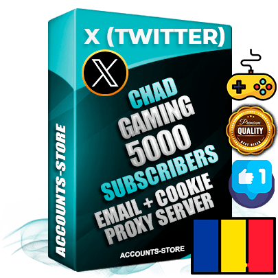 Professional Chadian PREMIUM X (Twitter) accounts of manual registration and farming for the GAMING niche with high trust history photos and tweets — fully themed and optimized for GAMING advertising and promotion — 5000 niche-related live active followers 2009–2014 registration year Verified Email (Included) + Cookie JSON for secure import and login to the account + User Agent + High-quality filling (Photo Header Posts). Fully ready for targeted campaigns and ad launches from any country. Perfectly hold ads without bans. Ideal for any earning schemes affiliate promotions and marketing projects. Quality unlimited IPv4 proxy server included.