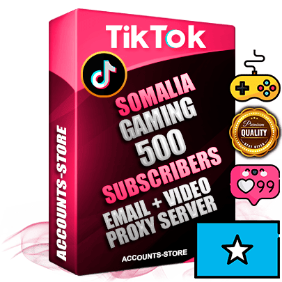 Professional Somali PREMIUM TikTok accounts of manual registration and farming for the GAMING niche with high trust history profile photos and videos — fully themed and optimized for GAMING advertising and promotion — 500 niche-related live active subscribers 2018–2022 registration years Verified Email (included) + Cookie JSON for secure import and login to the account + User Agent + high-quality content filling (profile photo banner and videos). Fully ready for targeted campaigns and ad launches from any country. Perfectly holds ads without bans. Ideal for any earning schemes affiliate promotions and marketing projects. Quality unlimited IPv4 proxy server included. Professional Somali PREMIUM TikTok accounts of manual registration and farming for the GAMING niche with high trust history profile photos and videos — fully themed and optimized for GAMING advertising and promotion — 500 niche-related live active subscribers 2018–2022 registration years Verified Email (included) + Cookie JSON for secure import and login to the account + User Agent + high-quality content filling (profile photo banner and videos). Fully ready for targeted campaigns and ad launches from any country. Perfectly holds ads without bans. Ideal for any earning schemes affiliate promotions and marketing projects. Quality unlimited IPv4 proxy server included.
