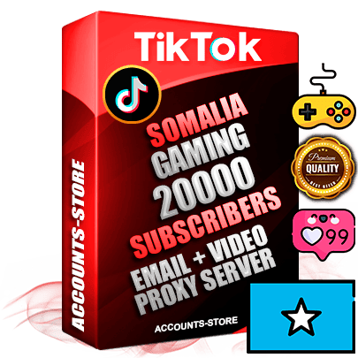 Professional Somali PREMIUM TikTok accounts of manual registration and farming for the GAMING niche with high trust history profile photos and videos — fully themed and optimized for GAMING advertising and promotion — 20000 niche-related live active subscribers 2018–2022 registration years Verified Email (included) + Cookie JSON for secure import and login to the account + User Agent + high-quality content filling (profile photo banner and videos). Fully ready for targeted campaigns and ad launches from any country. Perfectly holds ads without bans. Ideal for any earning schemes affiliate promotions and marketing projects. Quality unlimited IPv4 proxy server included. Professional Somali PREMIUM TikTok accounts of manual registration and farming for the GAMING niche with high trust history profile photos and videos — fully themed and optimized for GAMING advertising and promotion — 20000 niche-related live active subscribers 2018–2022 registration years Verified Email (included) + Cookie JSON for secure import and login to the account + User Agent + high-quality content filling (profile photo banner and videos). Fully ready for targeted campaigns and ad launches from any country. Perfectly holds ads without bans. Ideal for any earning schemes affiliate promotions and marketing projects. Quality unlimited IPv4 proxy server included.