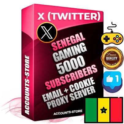 Professional Senegalese PREMIUM X (Twitter) accounts of manual registration and farming for the GAMING niche with high trust history photos and tweets — fully themed and optimized for GAMING advertising and promotion — 5000 niche-related live active followers 2009–2014 registration year Verified Email (Included) + Cookie JSON for secure import and login to the account + User Agent + High-quality filling (Photo Header Posts). Fully ready for targeted campaigns and ad launches from any country. Perfectly hold ads without bans. Ideal for any earning schemes affiliate promotions and marketing projects. Quality unlimited IPv4 proxy server included.