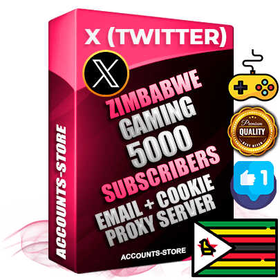 Professional Zimbabwean PREMIUM X (Twitter) accounts of manual registration and farming for the GAMING niche with high trust history photos and tweets — fully themed and optimized for GAMING advertising and promotion — 5000 niche-related live active followers 2009–2014 registration year Verified Email (Included) + Cookie JSON for secure import and login to the account + User Agent + High-quality filling (Photo Header Posts). Fully ready for targeted campaigns and ad launches from any country. Perfectly hold ads without bans. Ideal for any earning schemes affiliate promotions and marketing projects. Quality unlimited IPv4 proxy server included.