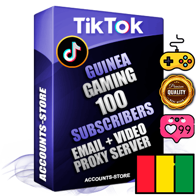 Professional Guinean PREMIUM TikTok accounts of manual registration and farming for the GAMING niche with high trust history profile photos and videos — fully themed and optimized for GAMING advertising and promotion — 100 niche-related live active subscribers 2018–2022 registration years Verified Email (included) + Cookie JSON for secure import and login to the account + User Agent + high-quality content filling (profile photo banner and videos). Fully ready for targeted campaigns and ad launches from any country. Perfectly holds ads without bans. Ideal for any earning schemes affiliate promotions and marketing projects. Quality unlimited IPv4 proxy server included. Professional Guinean PREMIUM TikTok accounts of manual registration and farming for the GAMING niche with high trust history profile photos and videos — fully themed and optimized for GAMING advertising and promotion — 100 niche-related live active subscribers 2018–2022 registration years Verified Email (included) + Cookie JSON for secure import and login to the account + User Agent + high-quality content filling (profile photo banner and videos). Fully ready for targeted campaigns and ad launches from any country. Perfectly holds ads without bans. Ideal for any earning schemes affiliate promotions and marketing projects. Quality unlimited IPv4 proxy server included.