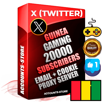 Professional Guinean PREMIUM X (Twitter) accounts of manual registration and farming for the GAMING niche with high trust history photos and tweets — fully themed and optimized for GAMING advertising and promotion — 20000 niche-related live active followers 2009–2014 registration year Verified Email (Included) + Cookie JSON for secure import and login to the account + User Agent + High-quality filling (Photo Header Posts). Fully ready for targeted campaigns and ad launches from any country. Perfectly hold ads without bans. Ideal for any earning schemes affiliate promotions and marketing projects. Quality unlimited IPv4 proxy server included.