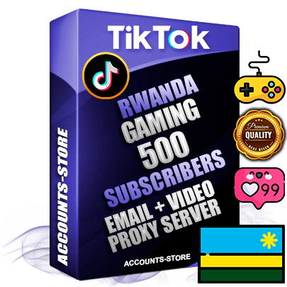 Professional Rwandan PREMIUM TikTok accounts of manual registration and farming for the GAMING niche with high trust history profile photos and videos — fully themed and optimized for GAMING advertising and promotion — 500 niche-related live active subscribers 2018–2022 registration years Verified Email (included) + Cookie JSON for secure import and login to the account + User Agent + high-quality content filling (profile photo banner and videos). Fully ready for targeted campaigns and ad launches from any country. Perfectly holds ads without bans. Ideal for any earning schemes affiliate promotions and marketing projects. Quality unlimited IPv4 proxy server included. Professional Rwandan PREMIUM TikTok accounts of manual registration and farming for the GAMING niche with high trust history profile photos and videos — fully themed and optimized for GAMING advertising and promotion — 500 niche-related live active subscribers 2018–2022 registration years Verified Email (included) + Cookie JSON for secure import and login to the account + User Agent + high-quality content filling (profile photo banner and videos). Fully ready for targeted campaigns and ad launches from any country. Perfectly holds ads without bans. Ideal for any earning schemes affiliate promotions and marketing projects. Quality unlimited IPv4 proxy server included.
