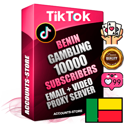 Professional Beninese PREMIUM TikTok accounts of manual registration and farming for the GAMBLING niche with high trust history profile photos and videos — fully themed and optimized for GAMBLING advertising and promotion — 10000 niche-related live active subscribers 2018–2022 registration years Verified Email (included) + Cookie JSON for secure import and login to the account + User Agent + high-quality content filling (profile photo banner and videos). Fully ready for targeted campaigns and ad launches from any country. Perfectly holds ads without bans. Ideal for any earning schemes affiliate promotions and marketing projects. Quality unlimited IPv4 proxy server included. Professional Beninese PREMIUM TikTok accounts of manual registration and farming for the GAMBLING niche with high trust history profile photos and videos — fully themed and optimized for GAMBLING advertising and promotion — 10000 niche-related live active subscribers 2018–2022 registration years Verified Email (included) + Cookie JSON for secure import and login to the account + User Agent + high-quality content filling (profile photo banner and videos). Fully ready for targeted campaigns and ad launches from any country. Perfectly holds ads without bans. Ideal for any earning schemes affiliate promotions and marketing projects. Quality unlimited IPv4 proxy server included.