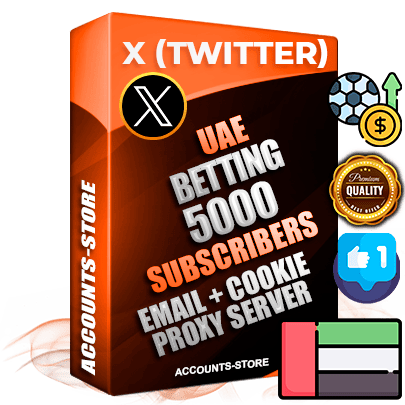 Professional UAE PREMIUM X (Twitter) accounts of manual registration and farming for the SPORTS BETTING niche with high trust history photos and tweets — fully themed and optimized for SPORTS BETTING advertising and promotion — 5000 niche-related live active followers 2009–2014 registration year Verified Email (Included) + Cookie JSON for secure import and login to the account + User Agent + High-quality filling (Photo Header Posts). Fully ready for targeted campaigns and ad launches from any country. Perfectly hold ads without bans. Ideal for any earning schemes affiliate promotions and marketing projects. Quality unlimited IPv4 proxy server included.