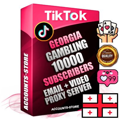 Professional Georgian PREMIUM TikTok accounts of manual registration and farming for the GAMBLING niche with high trust history profile photos and videos — fully themed and optimized for GAMBLING advertising and promotion — 10000 niche-related live active subscribers 2018–2022 registration years Verified Email (included) + Cookie JSON for secure import and login to the account + User Agent + high-quality content filling (profile photo banner and videos). Fully ready for targeted campaigns and ad launches from any country. Perfectly holds ads without bans. Ideal for any earning schemes affiliate promotions and marketing projects. Quality unlimited IPv4 proxy server included.