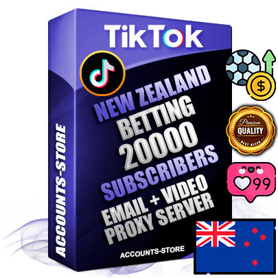 Professional New Zealand PREMIUM TikTok accounts of manual registration and farming for the SPORTS BETTING niche with high trust history profile photos and videos — fully themed and optimized for SPORTS BETTING advertising and promotion — 20000 niche-related live active subscribers 2018–2022 registration years Verified Email (included) + Cookie JSON for secure import and login to the account + User Agent + high-quality content filling (profile photo banner and videos). Fully ready for targeted campaigns and ad launches from any country. Perfectly holds ads without bans. Ideal for any earning schemes affiliate promotions and marketing projects. Quality unlimited IPv4 proxy server included. Professional New Zealand PREMIUM TikTok accounts of manual registration and farming for the SPORTS BETTING niche with high trust history profile photos and videos — fully themed and optimized for SPORTS BETTING advertising and promotion — 20000 niche-related live active subscribers 2018–2022 registration years Verified Email (included) + Cookie JSON for secure import and login to the account + User Agent + high-quality content filling (profile photo banner and videos). Fully ready for targeted campaigns and ad launches from any country. Perfectly holds ads without bans. Ideal for any earning schemes affiliate promotions and marketing projects. Quality unlimited IPv4 proxy server included.
